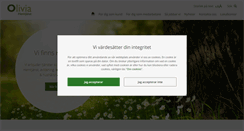 Desktop Screenshot of oliviahemtjanst.se